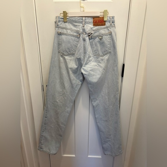 Vintage Guess Jeans Size 32/32 Light Washed - Picture 3 of 6